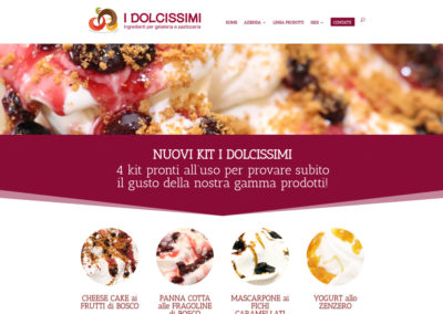 Landing-page I Dolcissimi
